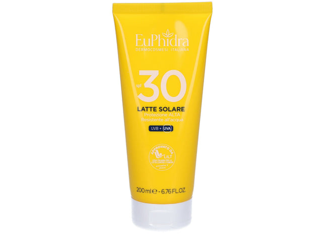 EuPhidra Latte solare protezione alta SPF 30