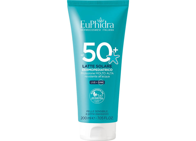 Euphidra Latte solare dermopediatrico bambini SPF 50+