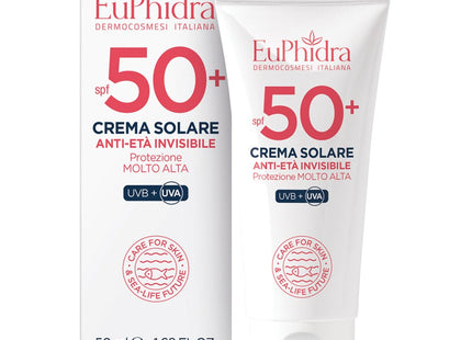 EuPhidra Crema Solare Anti età Invisibile SPF 50+