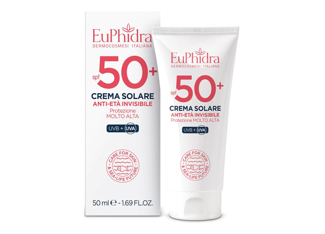 EuPhidra Crema Solare Anti età Invisibile SPF 50+