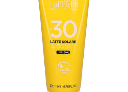 EuPhidra Latte solare protezione alta SPF 30