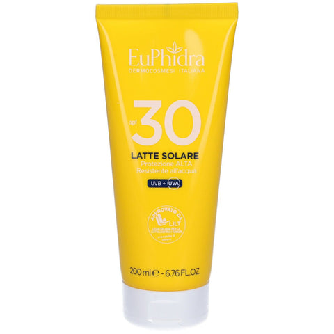 EuPhidra Latte solare protezione alta SPF 30