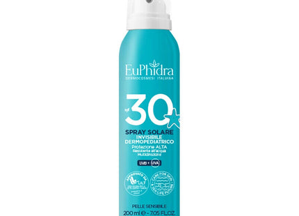 EuPhidra Spray Solare Invisibile Dermopediatrico SPF 30