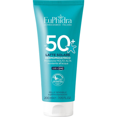 Euphidra Latte solare dermopediatrico bambini SPF 50+