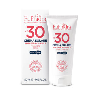 Euphidra Crema Solare Anti età Invisibile 30 SPF