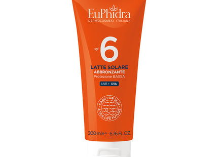 Euphidra Latte solare abbronzante SPF 6