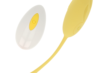 Vibratore Wireless Oh Mama Vibrating Egg Giallo