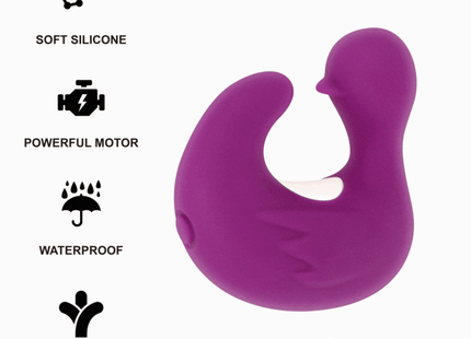 Vibratore stimolatore Duckymania Viola