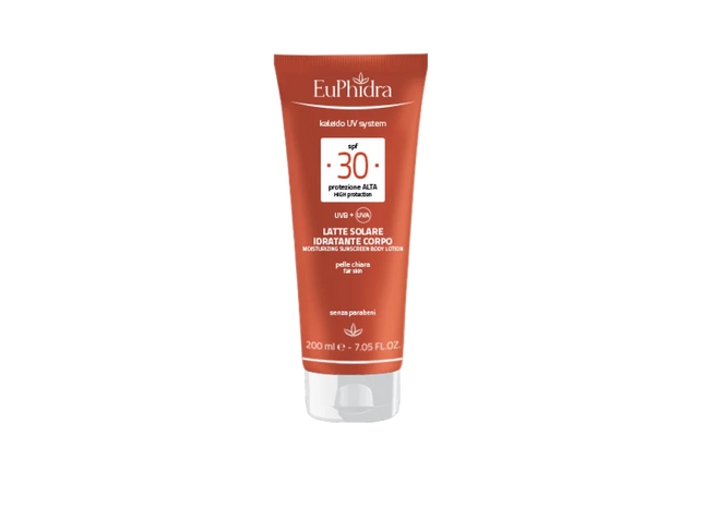 EuPhidra Latte solare idratante kaUVSystem SPF 30