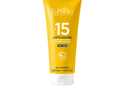 EuPhidra Latte solare protezione media SPF 15