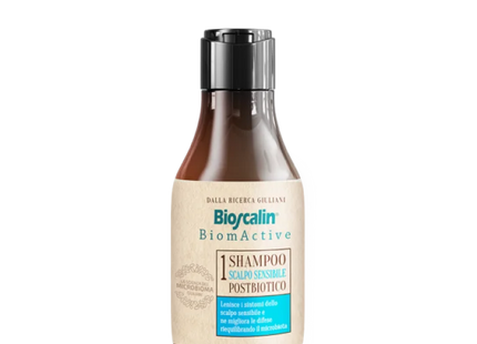 bioscalin biomactive shampoo uomo donna pelli sensibili postbiotico