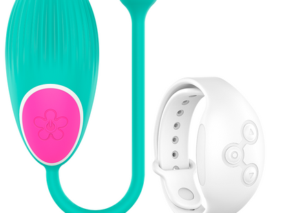 Vibratore Wireless a controllo remoto Wearwatch Egg AQUAMARINE / SNOWY