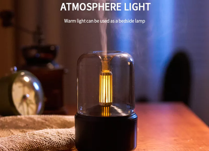 Diffusore ultrasuoni aromi candel lamp USB