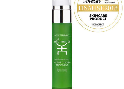 Maschera siero detox, rivitalizzante, purificanti e riossigenante