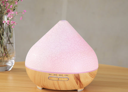 Umidificatore diffusore per aromaterapia e cromoterapia