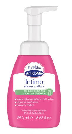 EUPHIDRA AMIDOMIO INTIMO MOUSSE ATTIVA PH 3 250 ML
