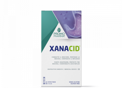 PromoPharma - XANACID STICK integratore reflusso acidità gola irritata tosse digestione